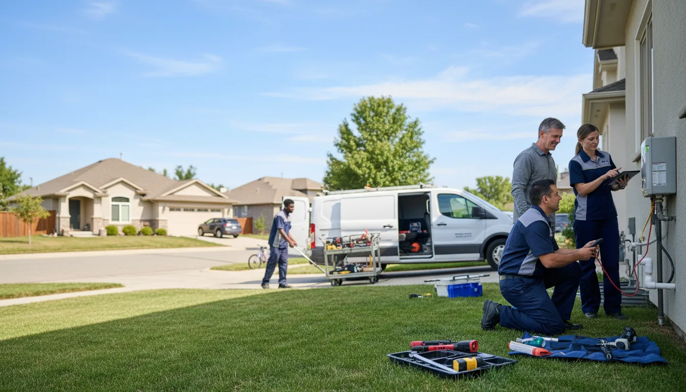 Tankless water heater service in Salem, VA